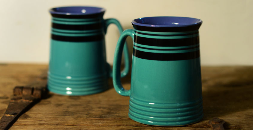 Sea green  beer Mug (Single Piece)